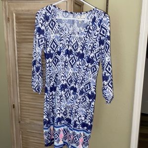 Dress with pattern